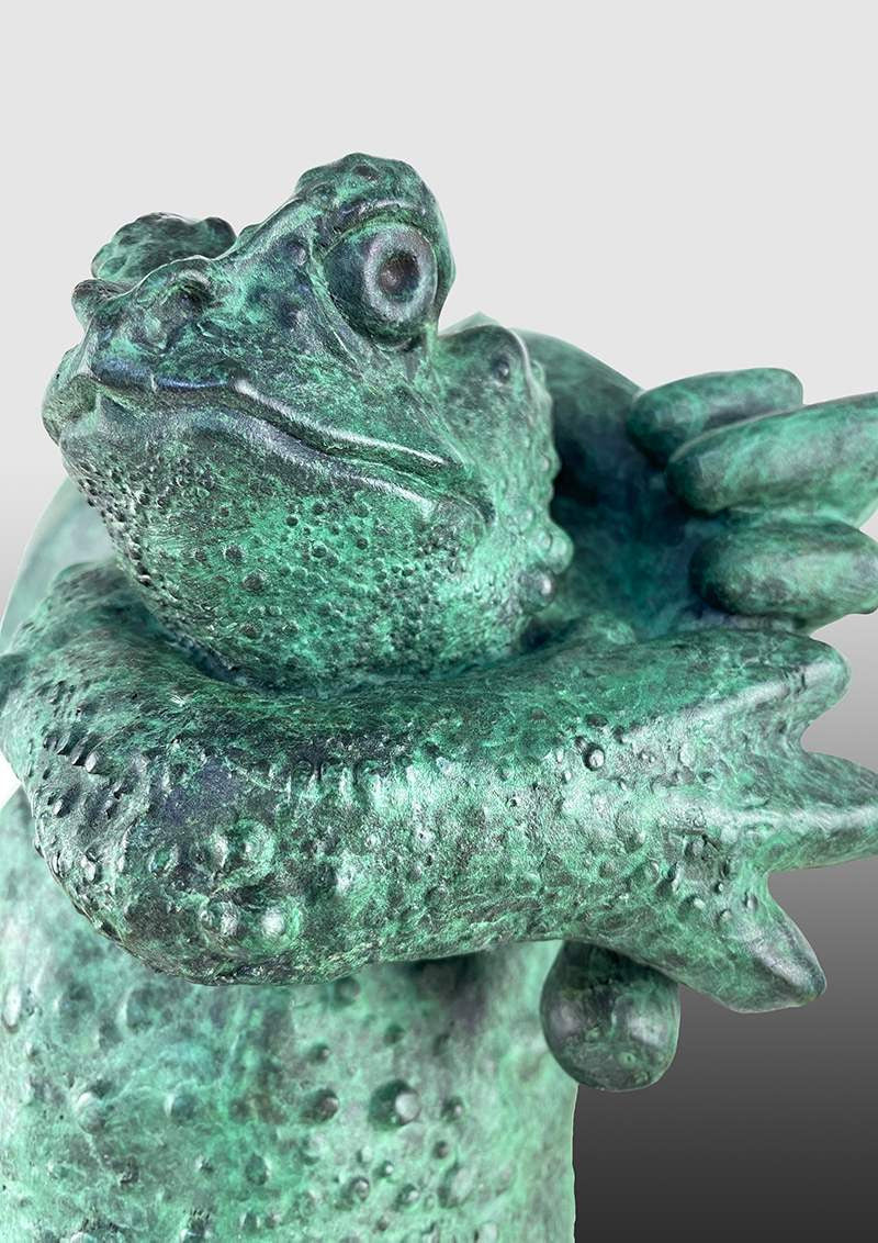Tobias -Zaft-Kröte-Detail